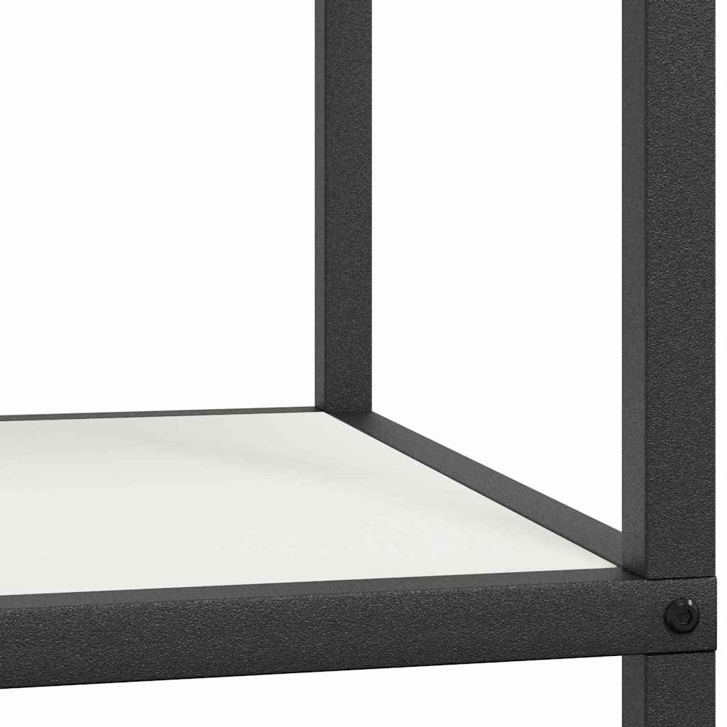 vidaXL Küchenaufbewahrung mit Regal Weiß 60 x 50 x 92 cm Stahl