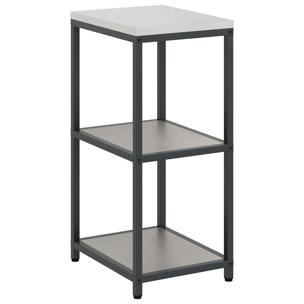 vidaXL Küchenaufbewahrung mit Regal Rostig 60 x 50 x 92 cm Stahl