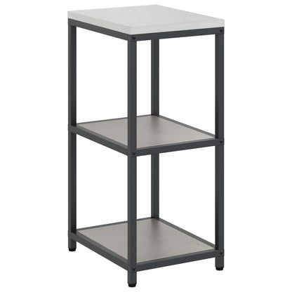 vidaXL Küchenaufbewahrung mit Regal Rostig 60 x 50 x 92 cm Stahl