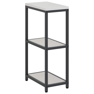 vidaXL Küchenaufbewahrung mit Regal Silber 60 x 50 x 92 cm Stahl
