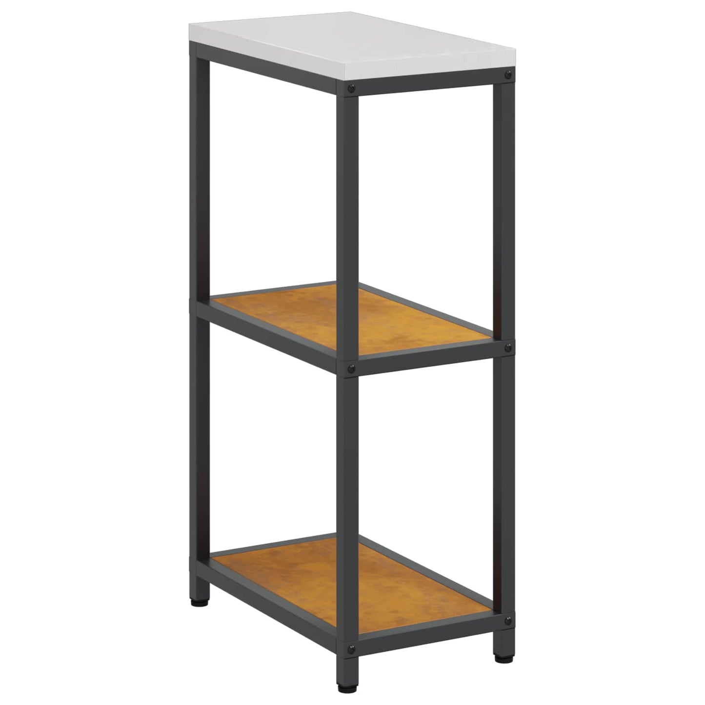 vidaXL Küchenaufbewahrung mit Regal Rostig 60 x 50 x 92 cm Stahl