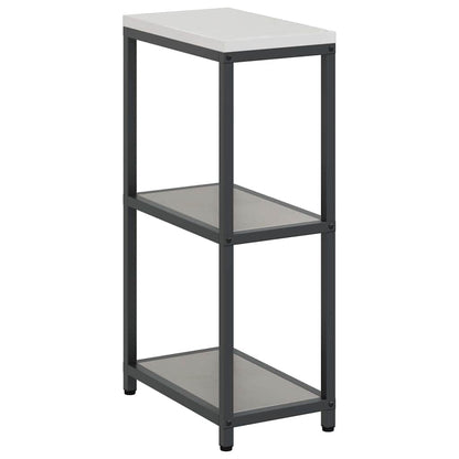 vidaXL Küchenaufbewahrung mit Regal Rostig 60 x 50 x 92 cm Stahl