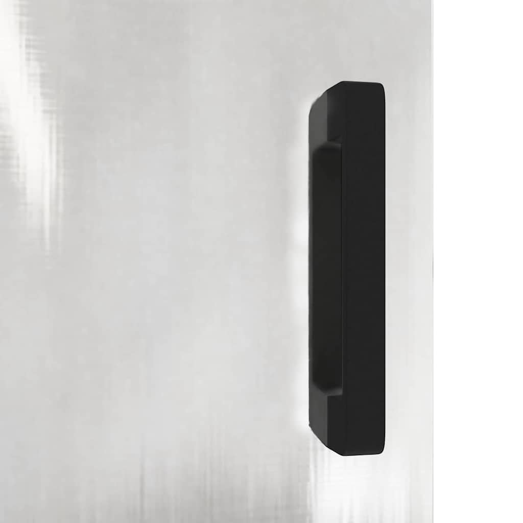 Küchenaufbewahrung mit Regal Silber 60 x 50 x 92 cm Stahl