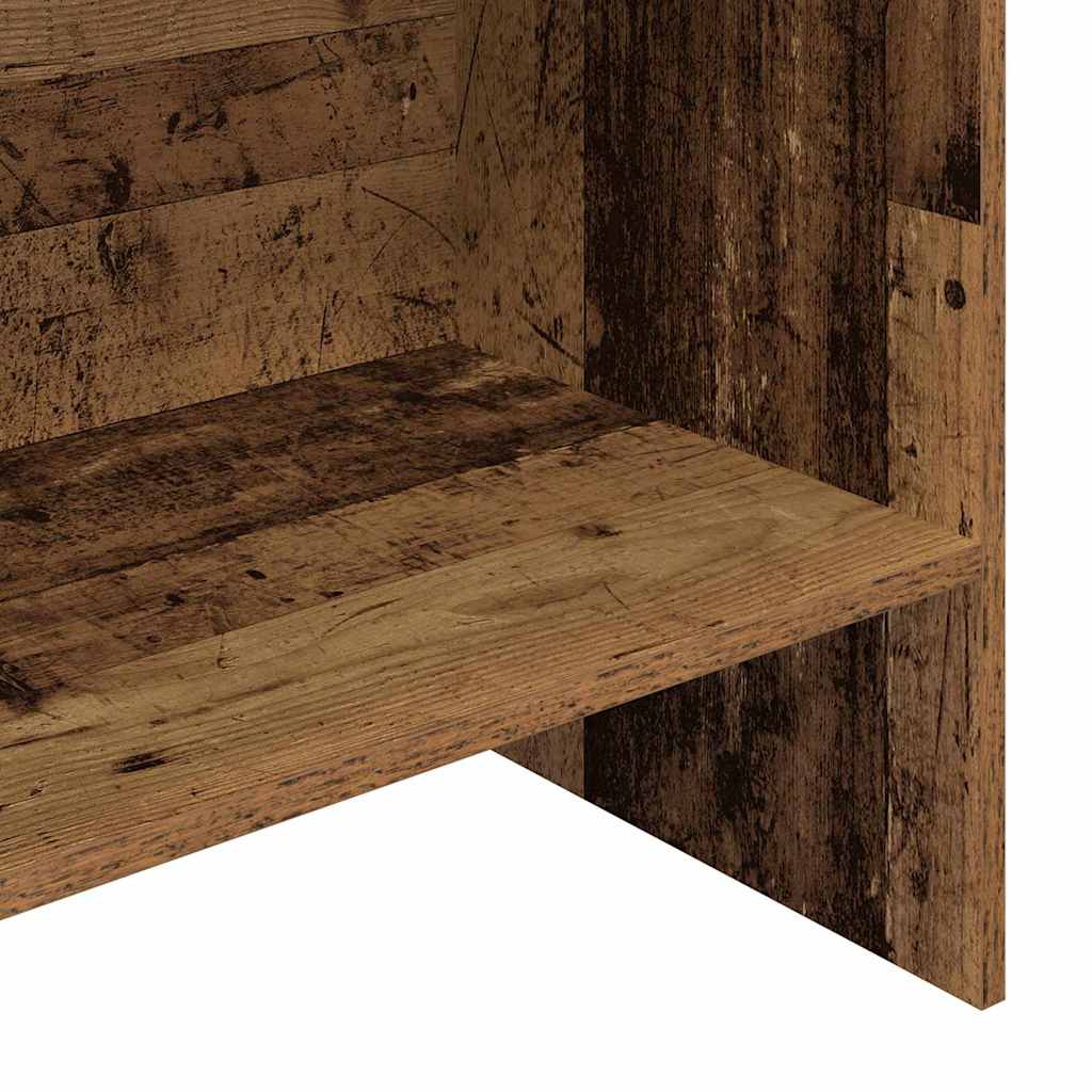 vidaXL Bücherregal Altholz 60 x 35 x 180 cm Holzwerkstoff