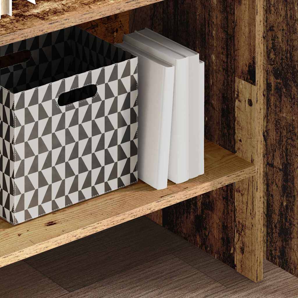 vidaXL Bücherregal Altholz 60 x 35 x 180 cm Holzwerkstoff