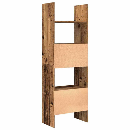 vidaXL Bücherregal Altholz 60 x 35 x 180 cm Holzwerkstoff