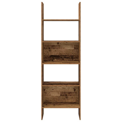 vidaXL Bücherregal Altholz 60 x 35 x 180 cm Holzwerkstoff