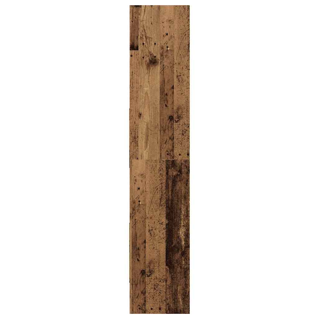 vidaXL Bücherregal Altholz 60 x 35 x 180 cm Holzwerkstoff