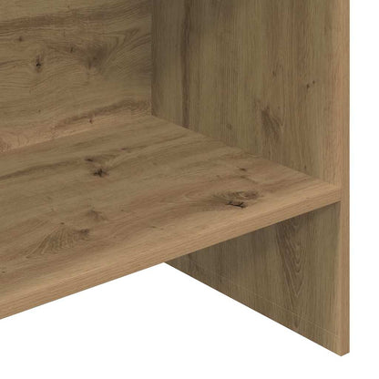 vidaXL Bücherregal Artisan-Eiche 60 x 35 x 180 cm Holzwerkstoff