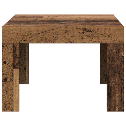 vidaXL Couchtisch Altholz 50 x 50 x 35 cm Holzwerkstoff