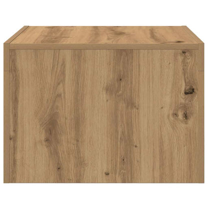 vidaXL Couchtisch Artisan-Eiche 50 x 50 x 35 cm Holzwerkstoff