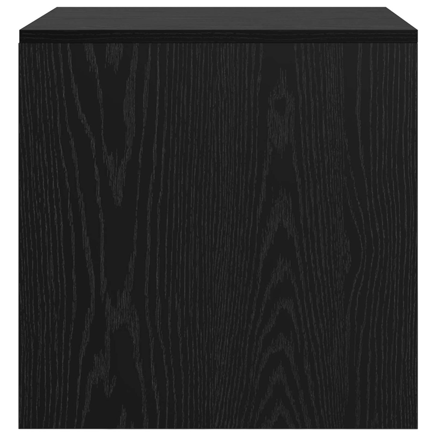 vidaXL Couchtisch 3 pcs Schwarz Eichen-Optik Holzwerkstoff