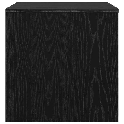 vidaXL Couchtisch 3 pcs Schwarz Eichen-Optik Holzwerkstoff