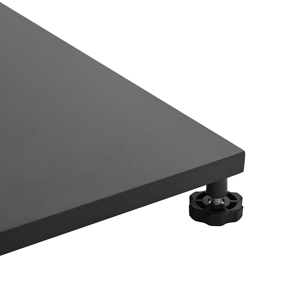 Sonnenschirmständer Dunkelgrau 45 x 45 x 31 cm