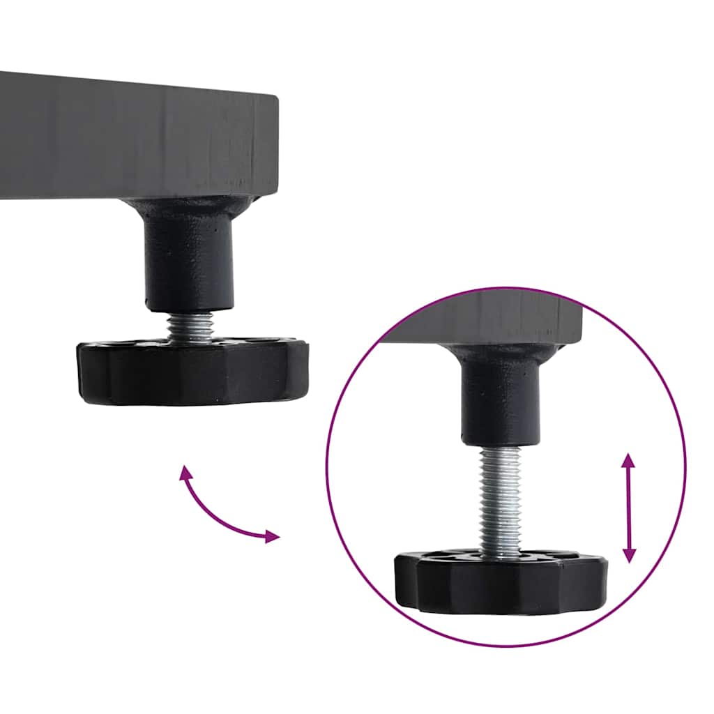 Sonnenschirmständer Dunkelgrau 45 x 45 x 31 cm