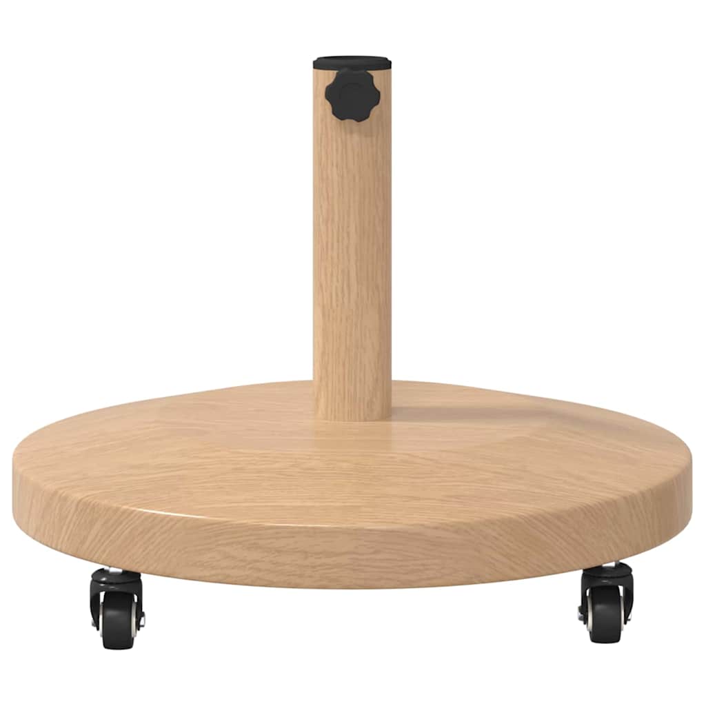 Sonnenschirmständer Helles Holz 48 x 48 x 32 cm