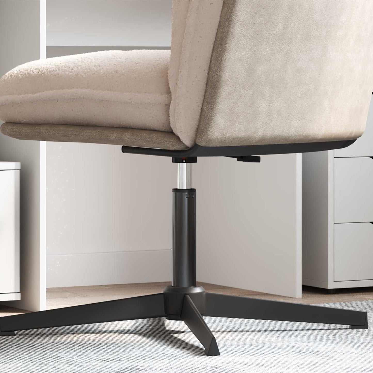 Bürostuhl Gaszylinder Schwarz 318-473 mm Eisen