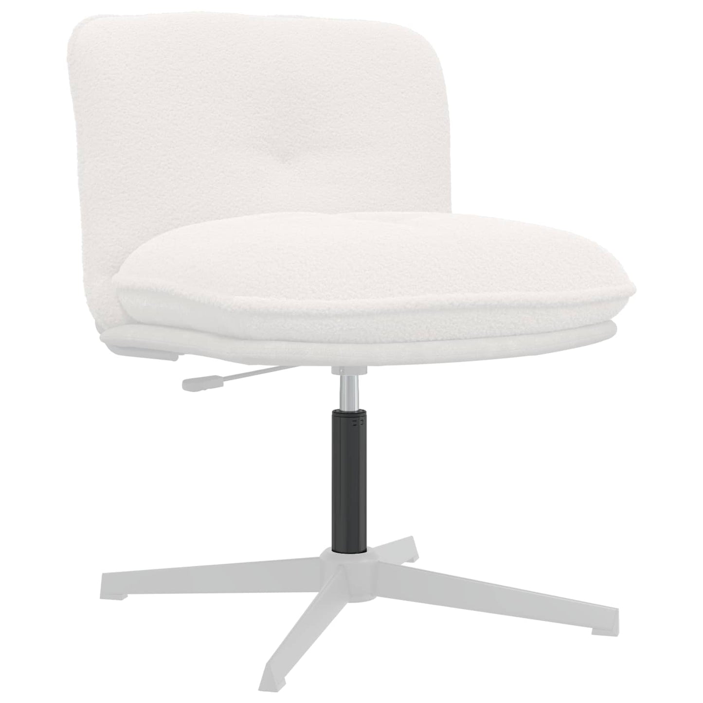 Bürostuhl Gaszylinder Schwarz 318-473 mm Eisen