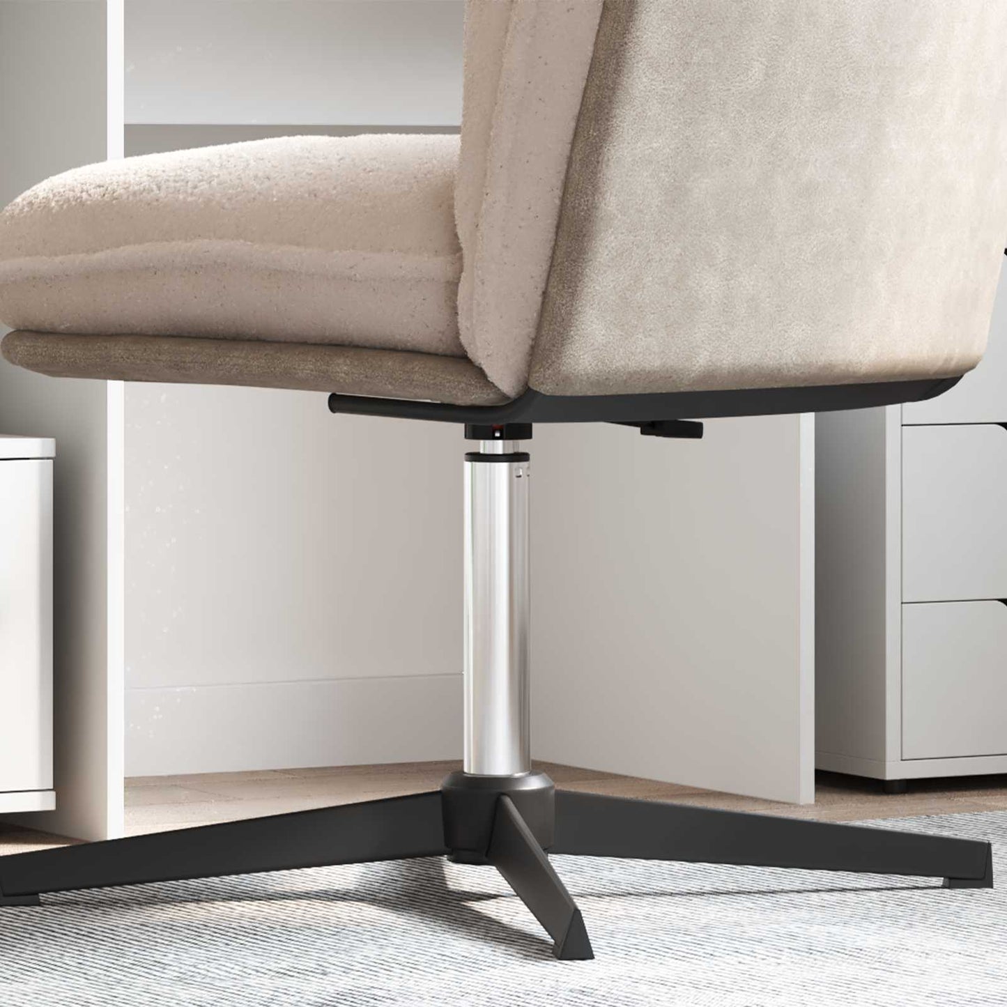 Bürostuhl Gaszylinder Chrom 318-473 mm Eisen