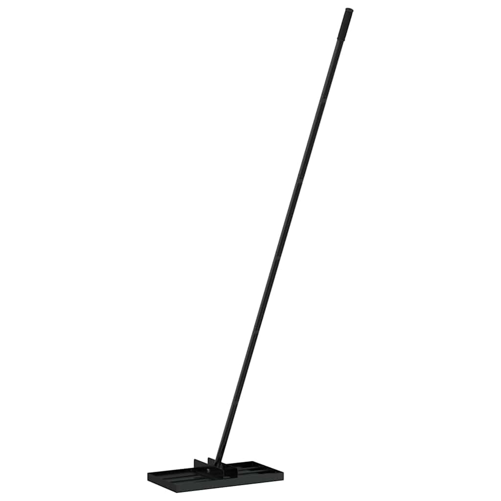 Gartenrechen Schwarz 45 x 25 x 200 cm Pulverbeschichteter Stahl