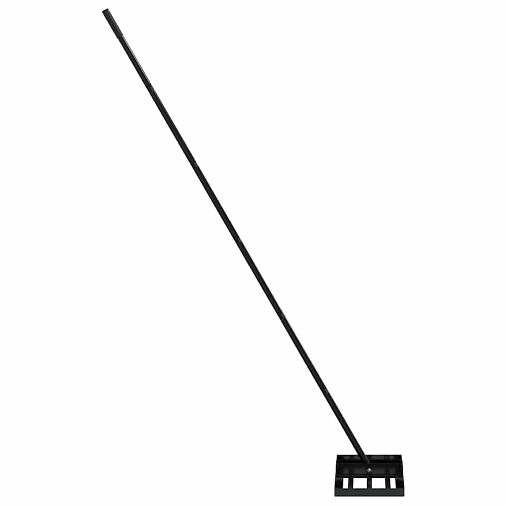 Gartenrechen Schwarz 45 x 25 x 200 cm Pulverbeschichteter Stahl