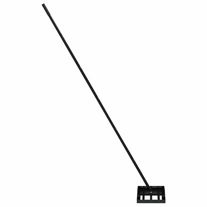 Gartenrechen Schwarz 45 x 25 x 200 cm Pulverbeschichteter Stahl