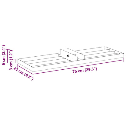 Ersatzkopf für Gartenrechen Schwarz Pulverbeschichteter Stahl