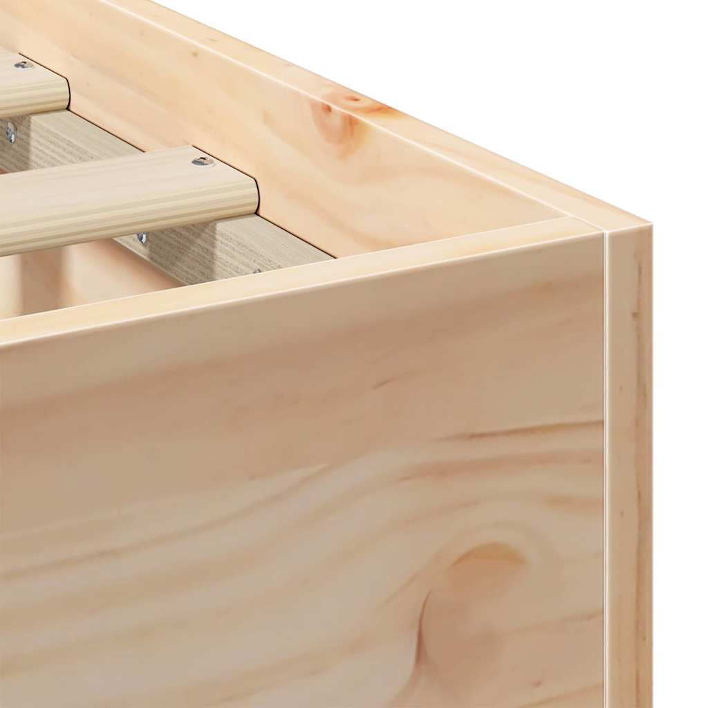 Bettgestell Braun 160 x 200 cm