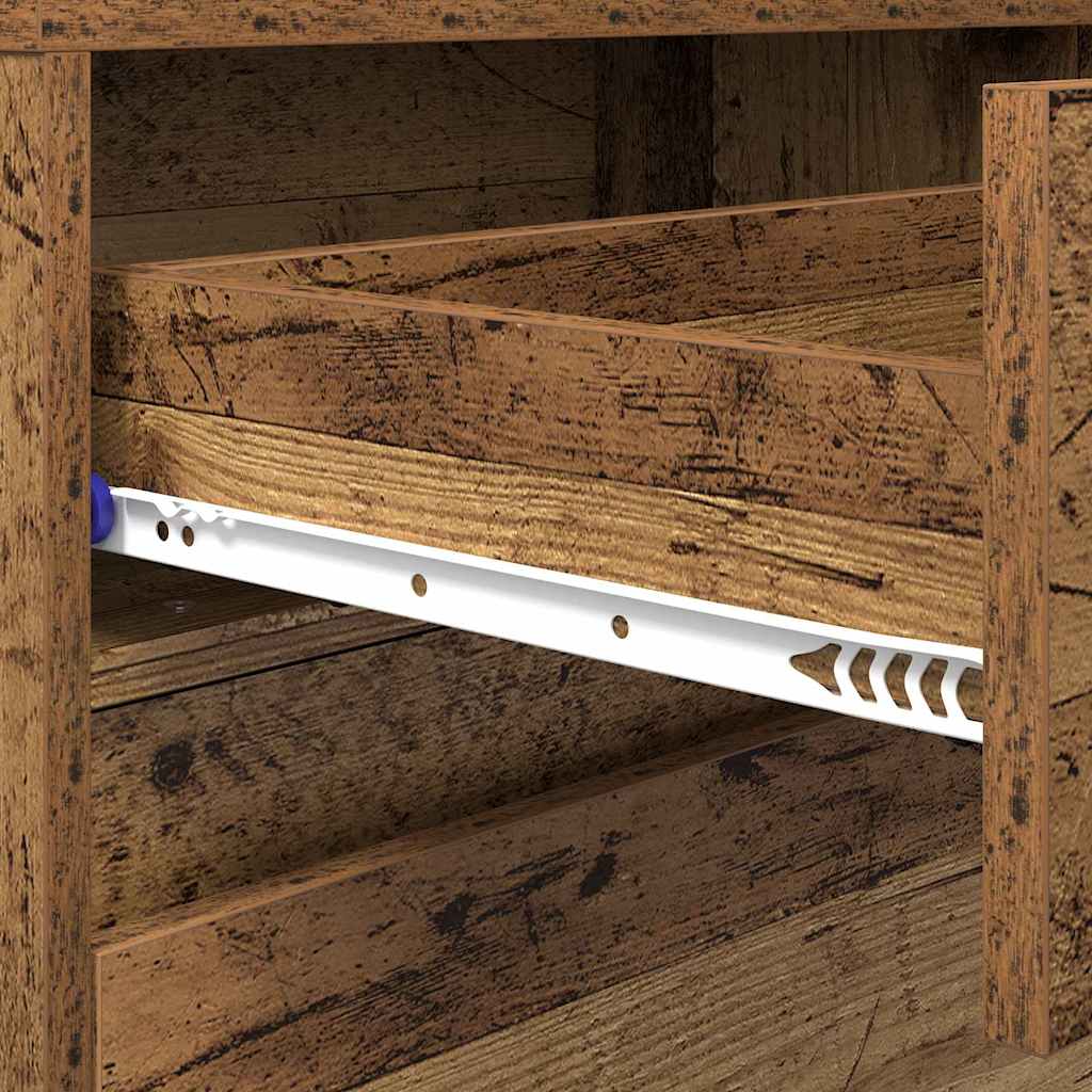 vidaXL Meubles TV 2 pcs Bois de récupération 180 x 34 x 50 cm Bois d'ingénierie