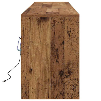 vidaXL Meubles TV 2 pcs Bois de récupération 180 x 34 x 50 cm Bois d'ingénierie