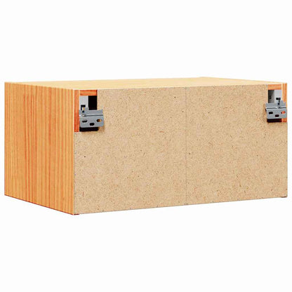 vidaXL Nachttisch Wachsbraun 50 x 32,5 x 24 cm Massivholz Kiefer