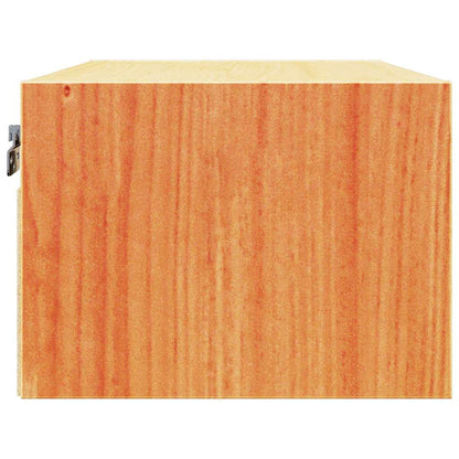 vidaXL Nachttisch Wachsbraun 50 x 32,5 x 24 cm Massivholz Kiefer
