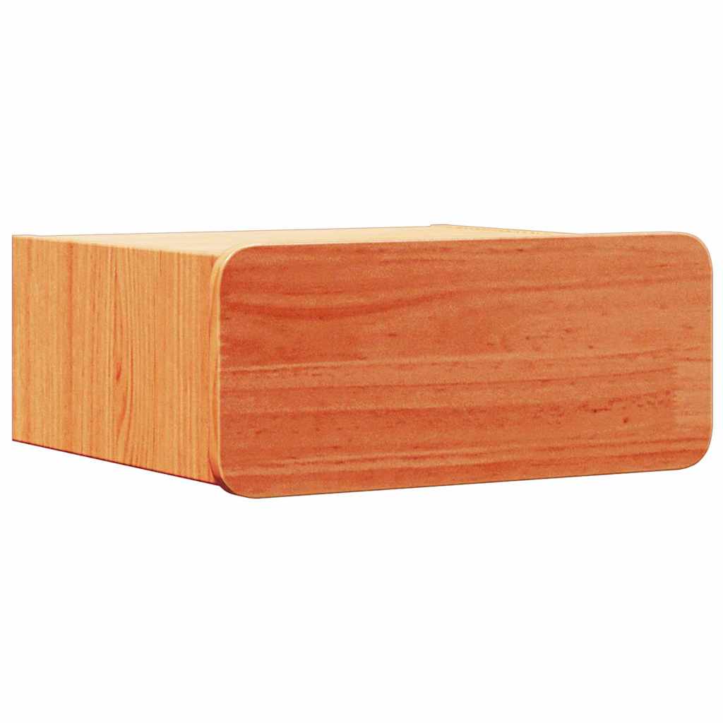 vidaXL Nachttisch Wachsbraun 39 x 34 x 16,5 cm Massivholz Kiefer