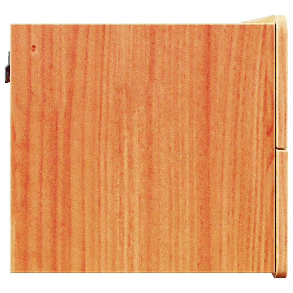 vidaXL Nachttisch Wachsbraun 39 x 34 x 33 cm Massivholz Kiefer
