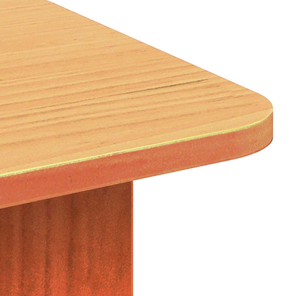 vidaXL Couchtisch Wachsbraun 80 x 39,5 x 33,5 cm Massivholz Kiefer