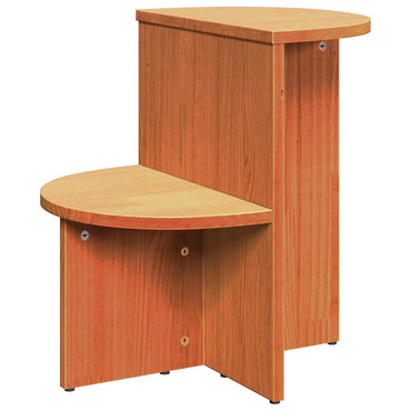 vidaXL Couchtisch Wachsbraun 50 x 40 x 50 cm Massivholz Kiefer