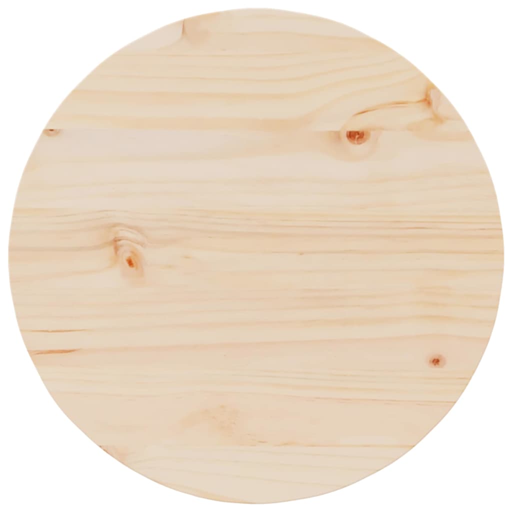 vidaXL Couchtisch Natur 50 x 50 x 35 cm Massivholz Kiefer