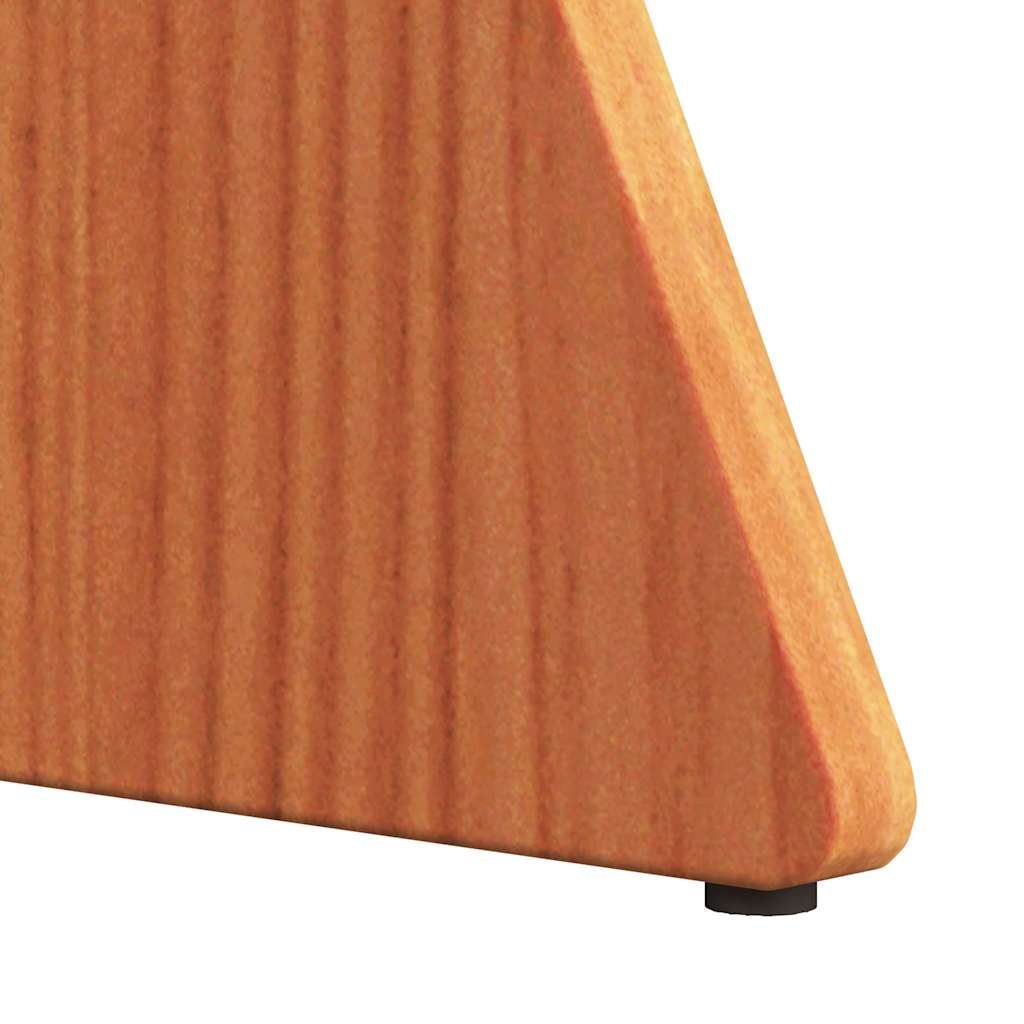 vidaXL Couchtisch 3 pcs Wachsbraun