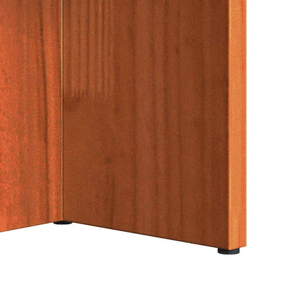 vidaXL Couchtisch Wachsbraun 80 x 39,5 x 35 cm Massivholz Kiefer