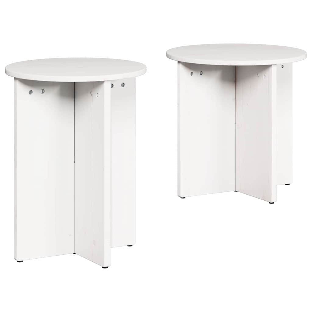 Couchtisch 2 pcs Weiß