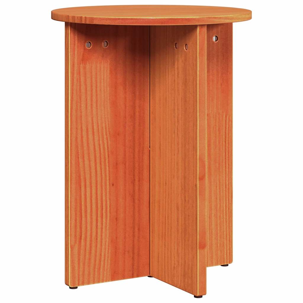 vidaXL Couchtisch 2 pcs Wachsbraun