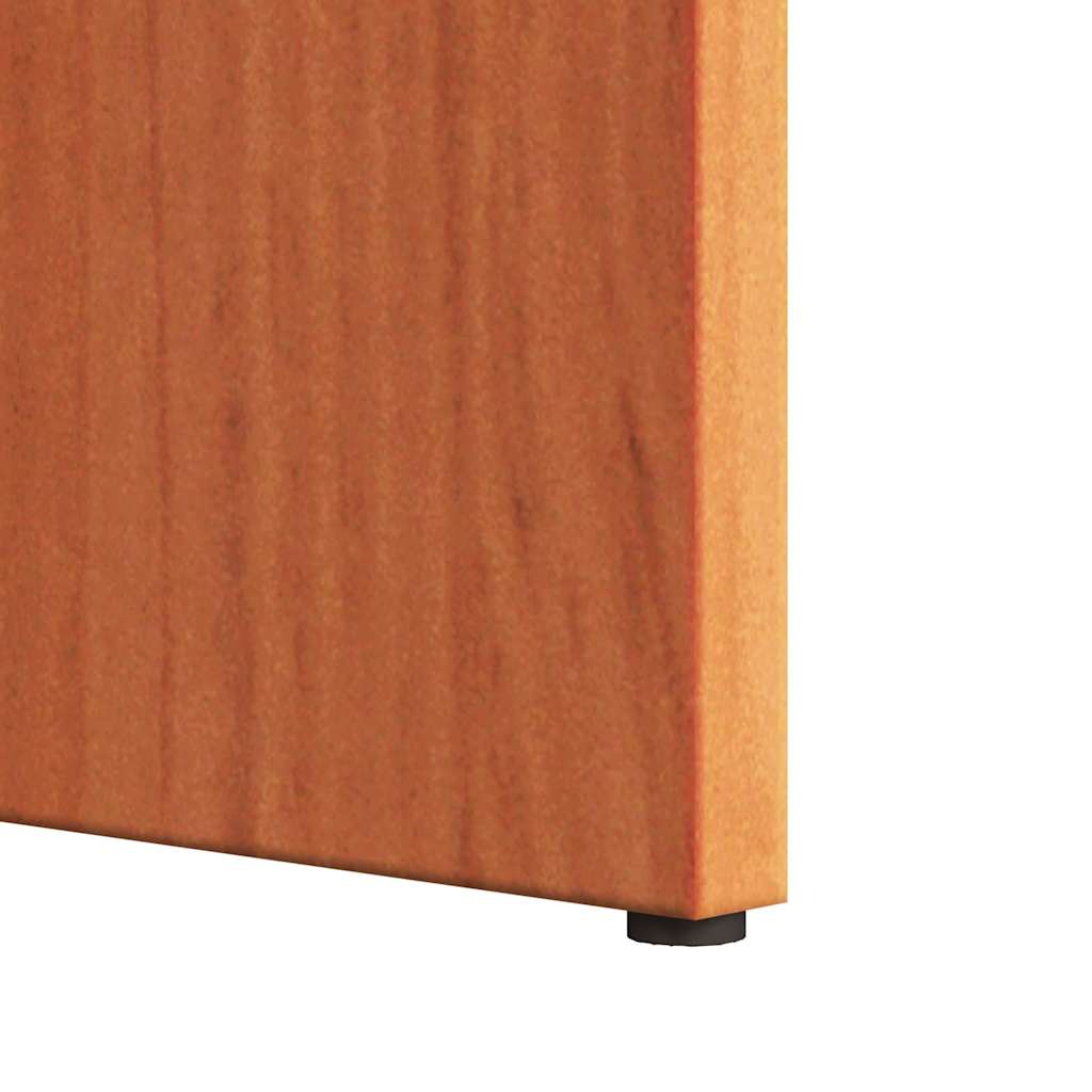 vidaXL Couchtisch 2 pcs Wachsbraun Massivholz Kiefer