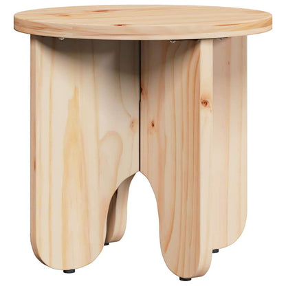 vidaXL Couchtisch 2 pcs Natur Massivholz Kiefer