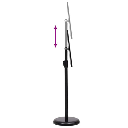 Plakatständer 2 pcs Schwarz 32,7 x 24 x 108 cm Aluminium