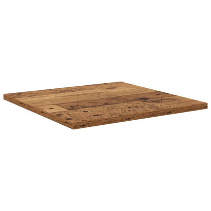 vidaXL Regalbrett 4 pcs Braun 40 x 40 x 1,5 cm Holzwerkstoff