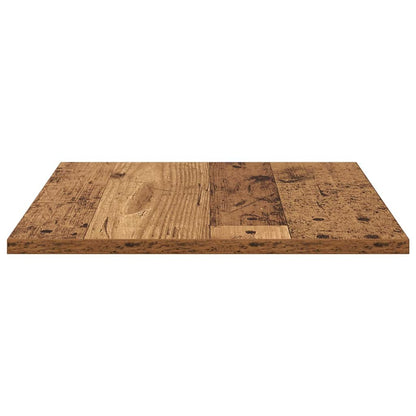 vidaXL Regalbrett 4 pcs Braun 40 x 40 x 1,5 cm Holzwerkstoff