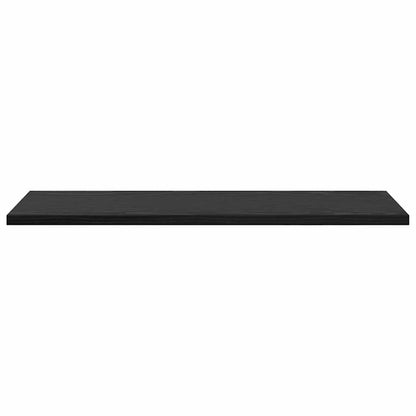 vidaXL Regalbrett 4 pcs Schwarz 60 x 20 x 1,5 cm Holzwerkstoff