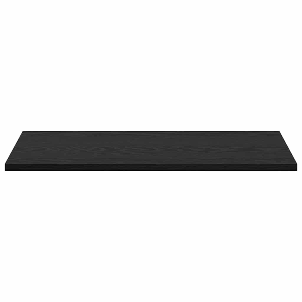 vidaXL Regalbrett 4 pcs Schwarz 60 x 30 x 1,5 cm Holzwerkstoff
