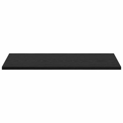vidaXL Regalbrett 4 pcs Schwarz 60 x 30 x 1,5 cm Holzwerkstoff