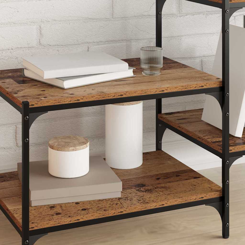 vidaXL Regalbrett 4 pcs Braun 60 x 40 x 1,5 cm Holzwerkstoff